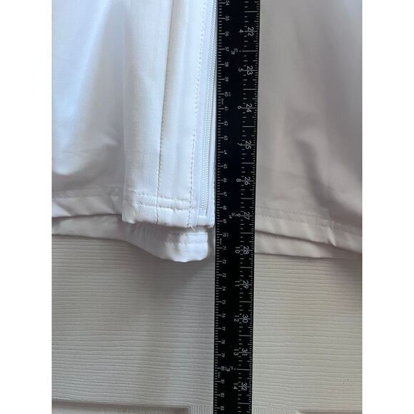 NWT ADR Addition Collection White Contemporary Zip Up White Lab Coat size XL - Picture 5 of 8